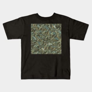 Shell Seashore Floral Abstract in Kaleidoscope Kids T-Shirt